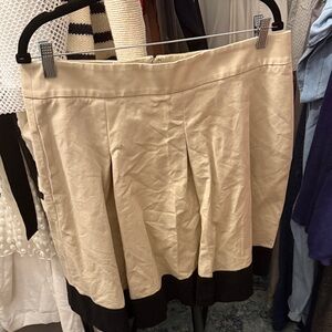 Banana Republic Cream Skirt
